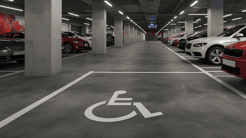 Disable Parking Lot