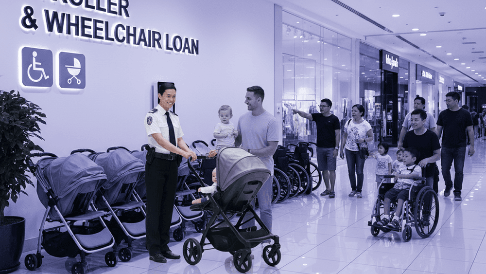 Baby Stroller and Wheelchair